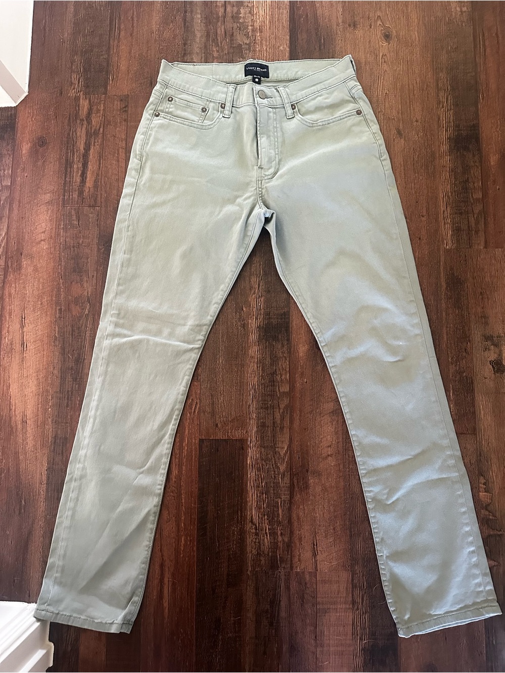 Lucky Brand Slim Men’s Jeans in Light Sage Green